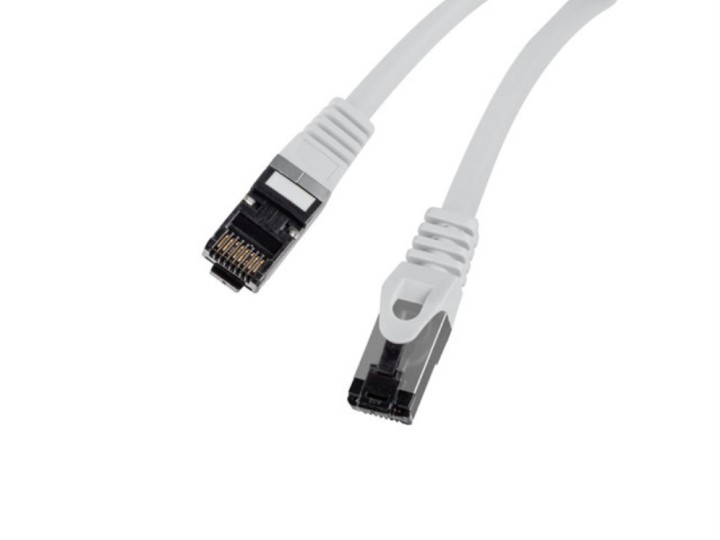 cable red lanberg latiguillo cat.8.1 s/ftp lszh cu 0.25m gris fluke passed