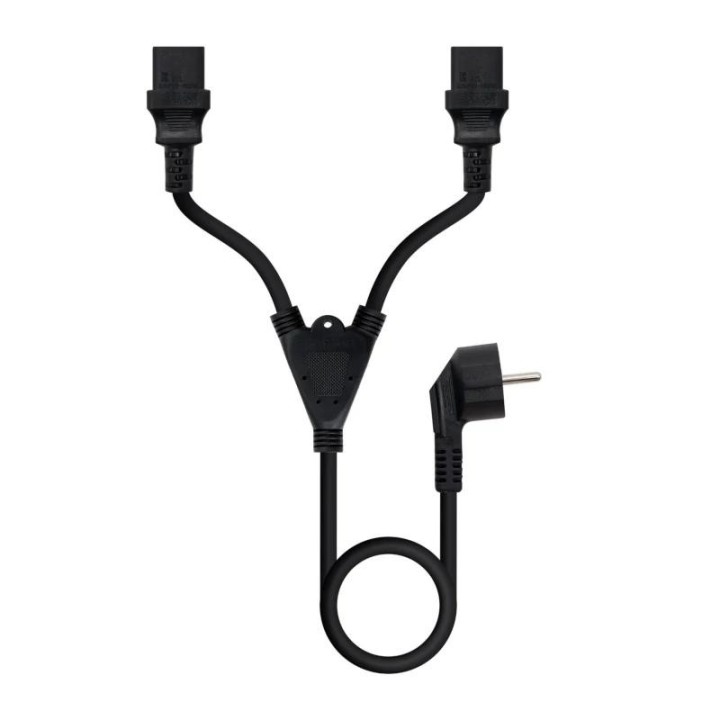 nanocable cable aliment. cee7-m a 2xc13-h 3 m