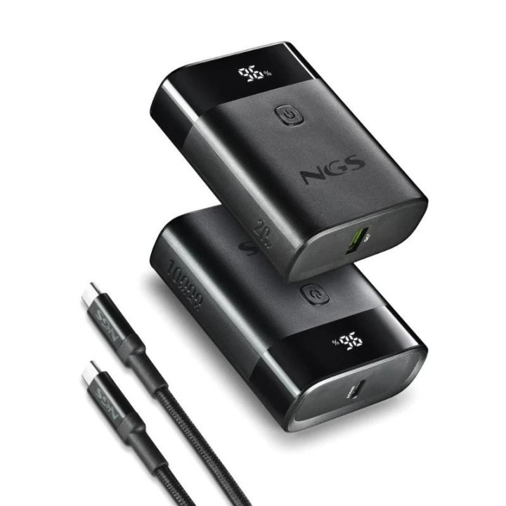 ngs bateria externa portatil carga rapida 22,5w