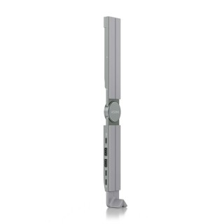 soporte aisens sobremesa ajustable portatil/tablet usb-c dock gris