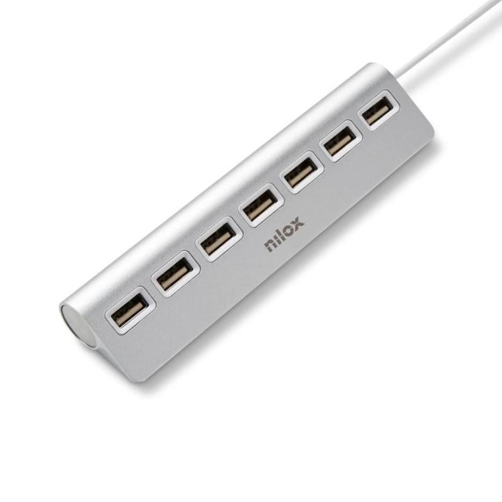 nilox hub 7 puertos usb 2.0