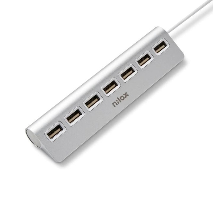 nilox hub 7 puertos usb 2.0