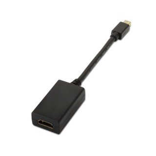 conversor aisens mini displayport a hdmi mdp/m-hdmi a/h negro 15cm