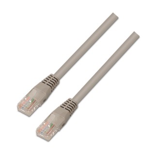 cable red aisens latiguillo rj45 cat.5e utp awg24 gris 30cm