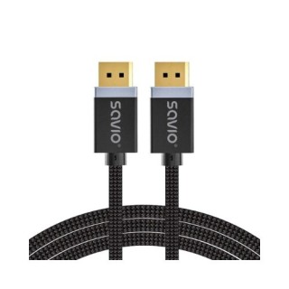 cable dp 1.4 savio cl-176 3m negro 144-2440hz cable 3m 8k-60hz full4k-120hz