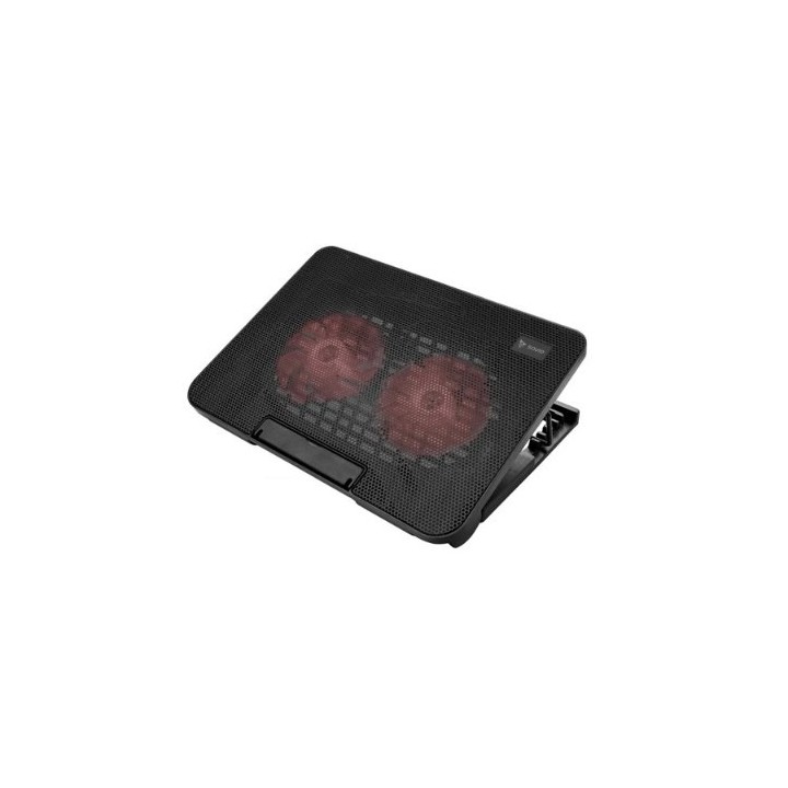 base refrigeracion savio cos-02 negro 2 ventiladores ajuste angulo flujo 115 cfm