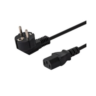 cable alimentacion savio cee 7 7 (e f)- ice c13 10m negro 3 cables 2 conectores param. nominales