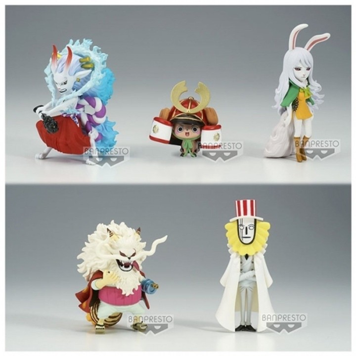 banpresto figura banpresto one piece world collectable figure wanokuni onigashima 7 cm unidad aleato