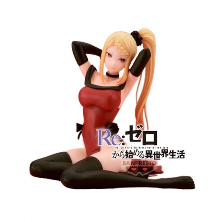 banpresto figura banpresto re zero starting life in another world relax time priscilla barielle