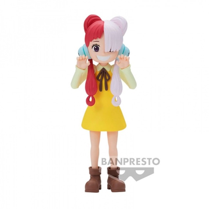 banpresto figura banpresto one piece film red dxf the grandline series uta children 12cm