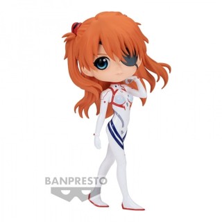 banpresto figura banpresto q posket evangelion : 3.0+1.0 plugsuit style asuka shikinami langley ver.