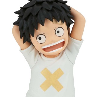 banpresto figura banpresto one piece film red dxf the grandline series monkey d luffy ni?o