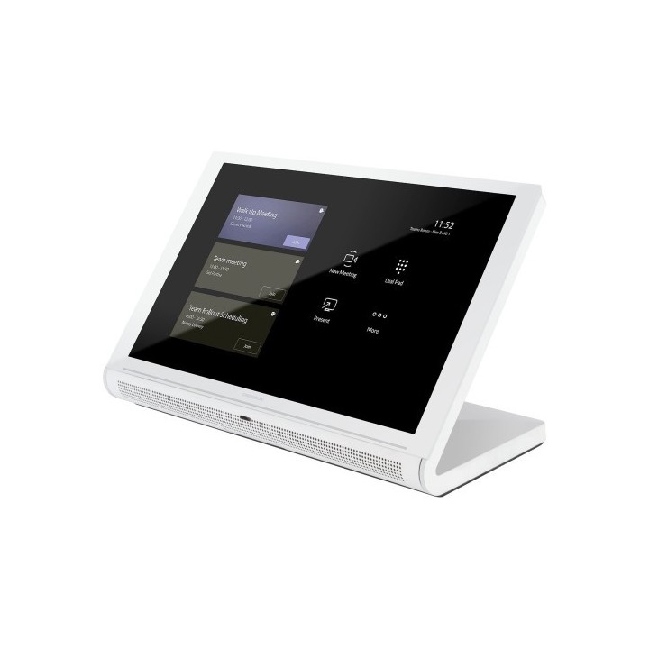 crestron crestron 7 in. tabletop touch screen, white smooth (ts-770-w-s) 6510823