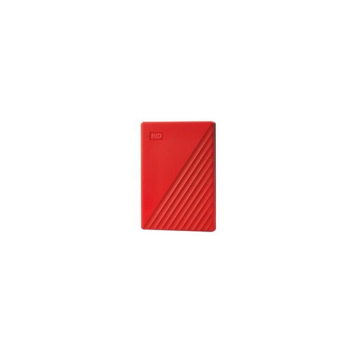 western digital western digital my passport disco duro externo 4000 gb rojo