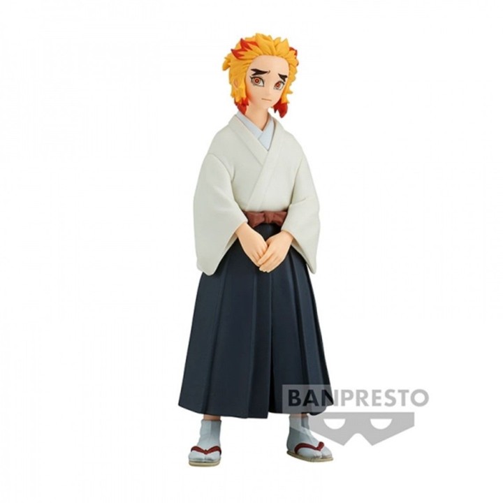 banpresto figura banpresto demon slayer kimetsu no yaiba senjuro rengoku vol.43 15cm