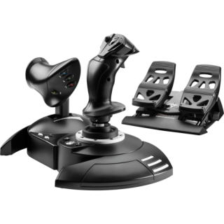 thrustmaster thrustmaster t.flight full kit x negro usb palanca de mando analogico/digital pc, xbox