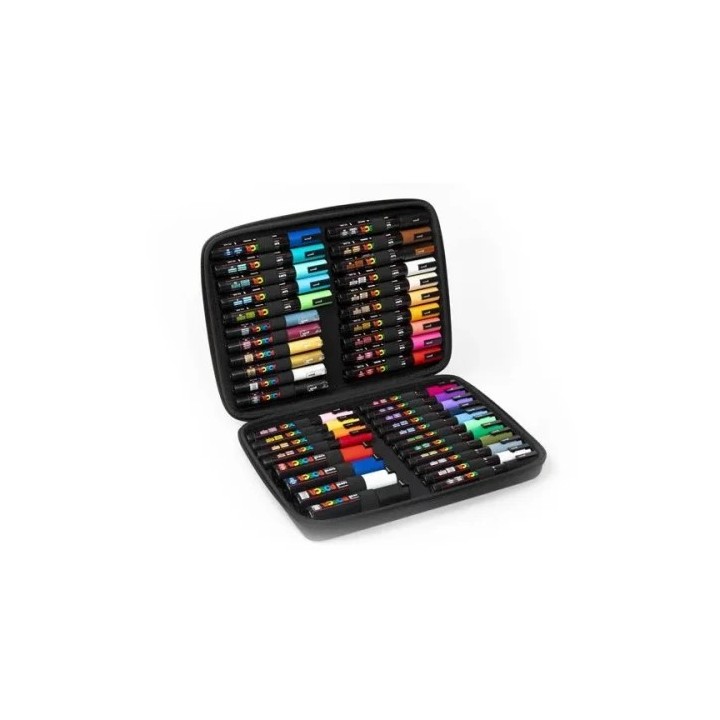 posca maletin premium 40 piezas para todas las superficies  4 tamanos  posca 304222304