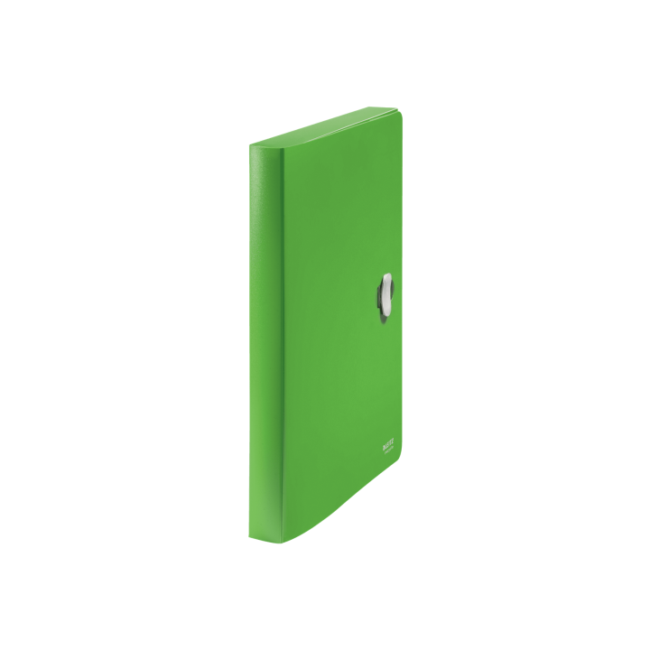 leitz carpeta polipropileno de proyectos 38mm y cierre broche giratorio a4 recycle verde leitz 46230