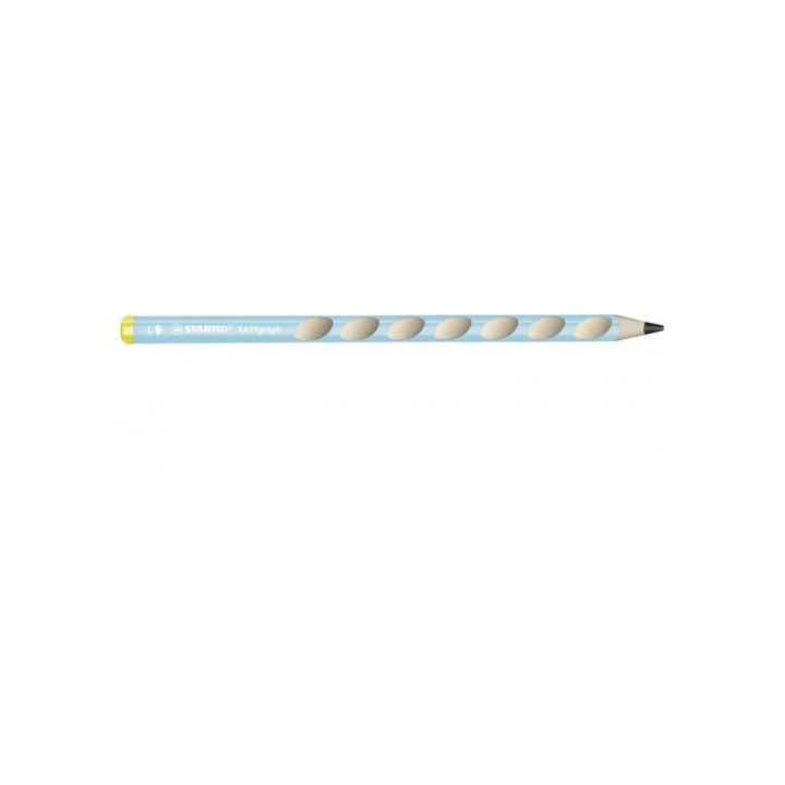 stabilo lapiz ergonomico easygraph para zurdos hb 3,15mm. azul stabilo 321/02 hb 6  pack  6 unidades