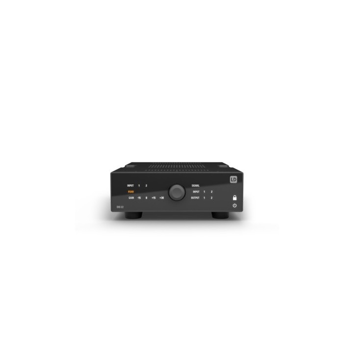 ld systems ld systems integration serie tica  lddio22  2x2 input/output dante interface warranty 5 y