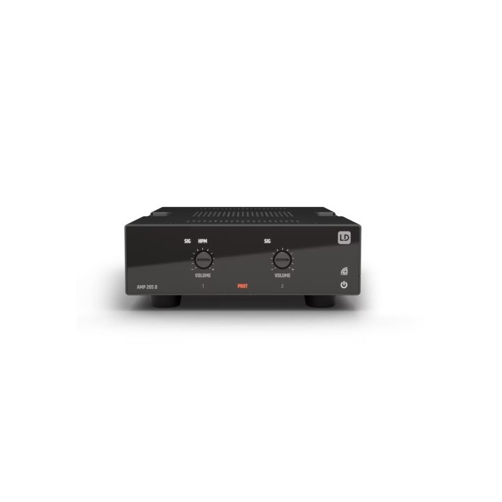 ld systems ld systems sound serie tica  ldamp205d  dante  enabled amplifier 2x50 w 4 ohm