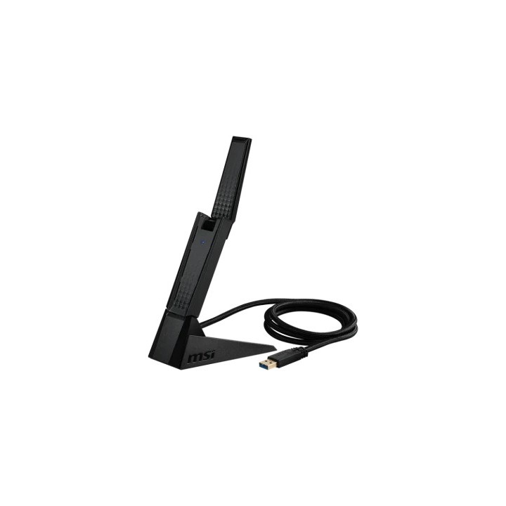 msi tarjeta de red msi axe5400,wifi  usb