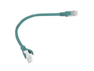cable red lanberg latiguillo cat.6 utp 0.25m verde fluke  passed