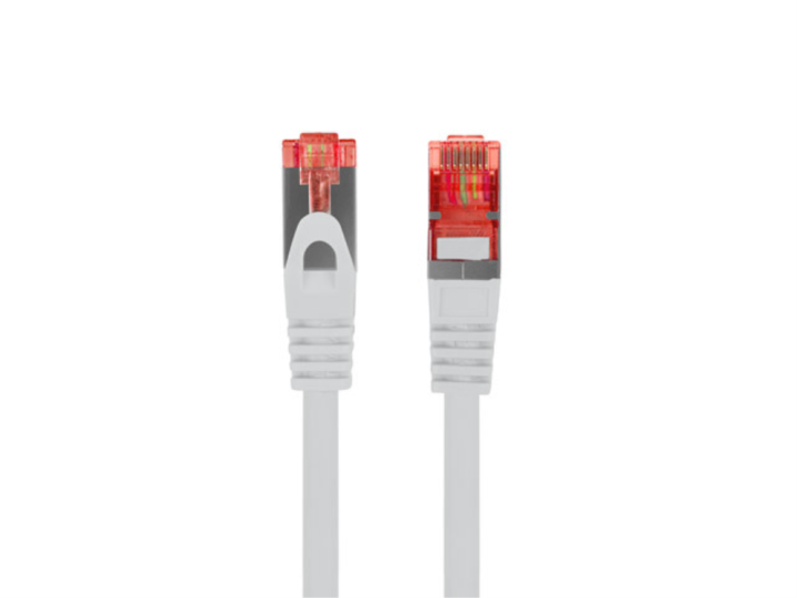 cable red lanberg latiguillo cat.6 s/ftp lszh cu 0.25m gris fluke  passed