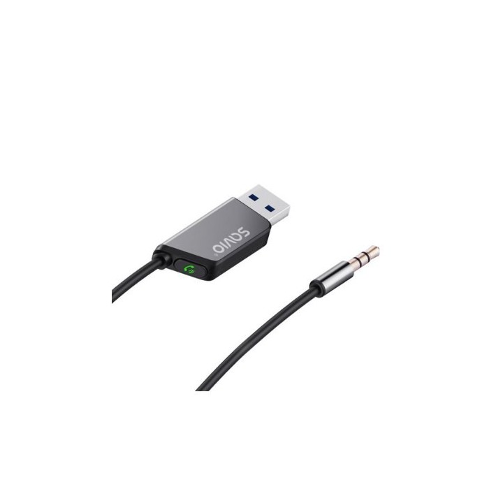 transmisor aux savio manos libres tr 16 negro control voz bt 5.3 conector de musica