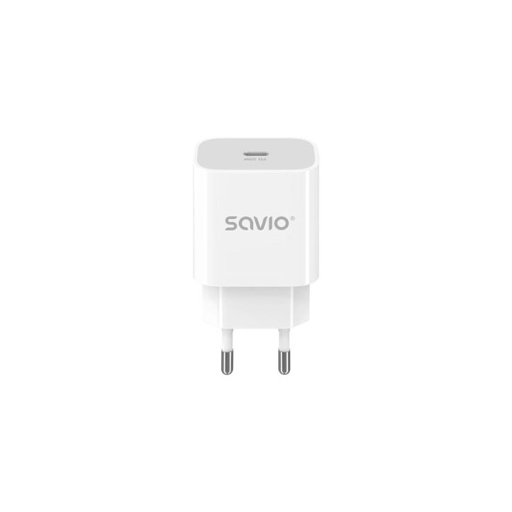 cargador savio 20w la 09 blanco carga rapida proteccion avanzada compatible