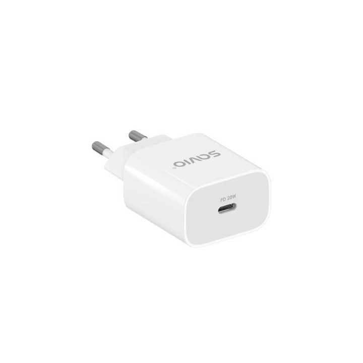 cargador savio 20w la 09 blanco carga rapida proteccion avanzada compatible