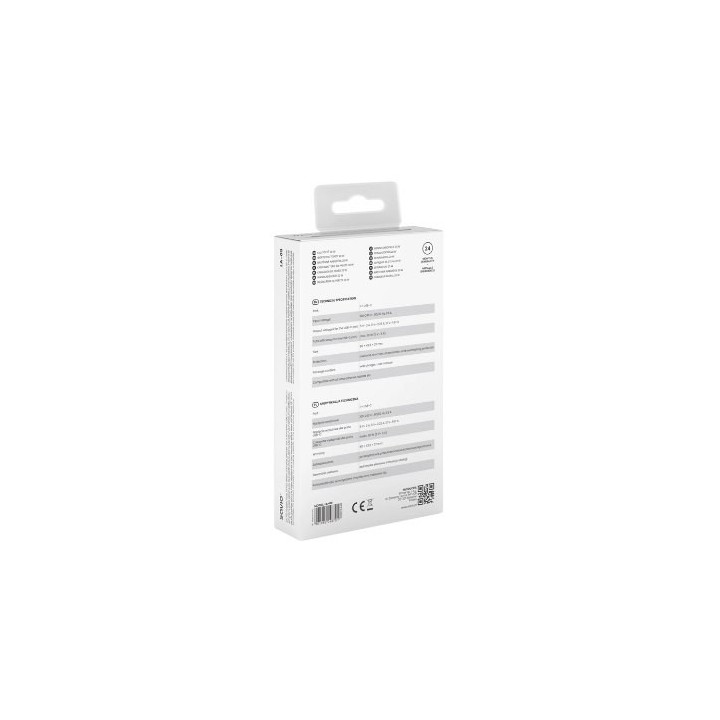 cargador savio 20w la 09 blanco carga rapida proteccion avanzada compatible