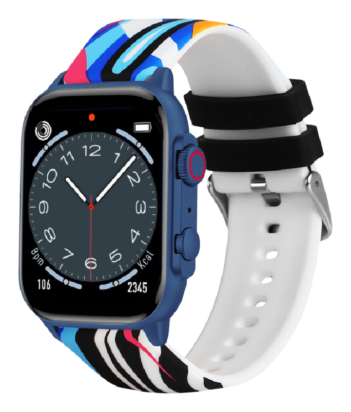smartwatch trevi t fit 458 a smart fitness band amoled mwc metal bl