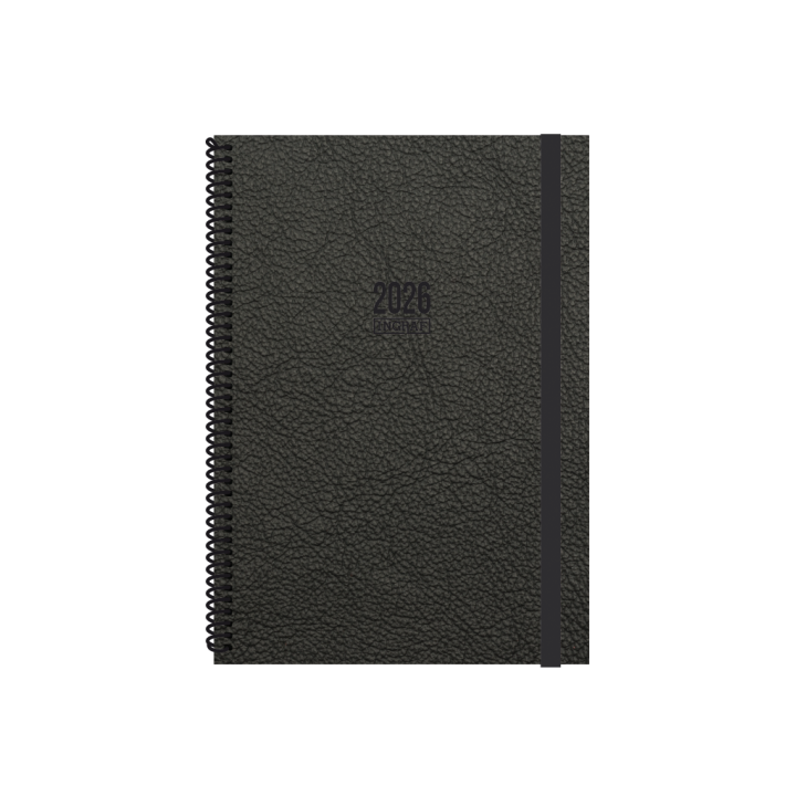 ingraf agenda 2026 tokio d/p 17x24 negro castellano ingraf 356562