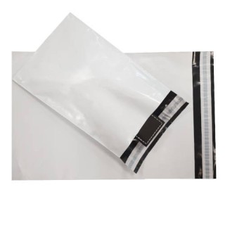 varios caja de 500  bolsas e comerce opacas 70% ldpe reciclado 250x350+40 mm bc25035060sin