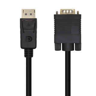 cable conversor aisens displayport a vga dp/m vga/m negro 3.0m