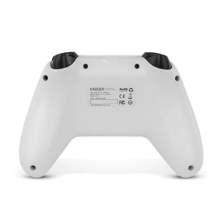 krom gamepad kadoer wireless mult plat. 5.0 blanco