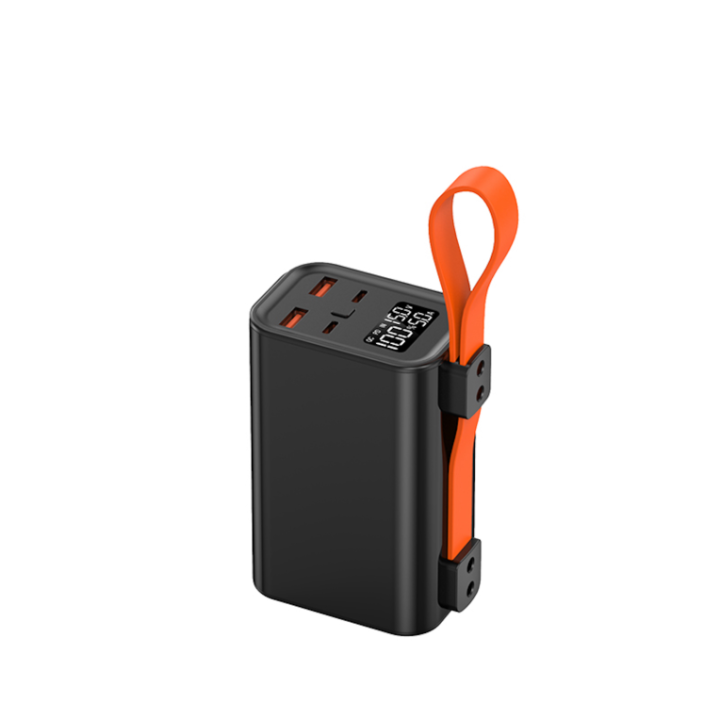 powerbank leotec 30000 mah pd 100w carga rapida 2 salidas usb c 2 salidas usb a