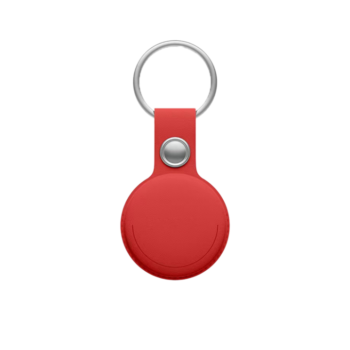 leotec easy tag dual ios y android negro + llavero rojo