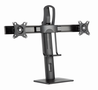 soporte de mesa gembird para dos monitores altura regulable