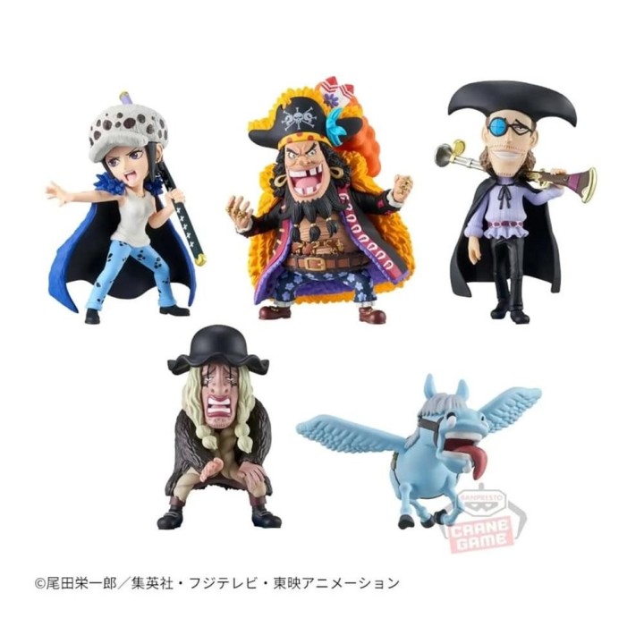 banpresto one piece world collectable figure - trafalgar.law vs blackbeard pirates -  1 unidad aleat