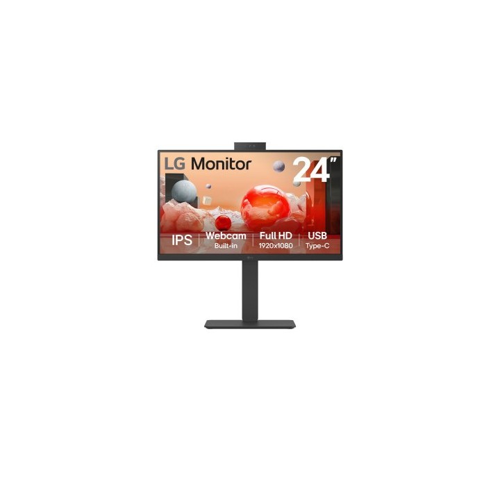 lg lg 24ba850 b pantalla para pc 60,5 cm  23.8  1920 x 1080 pixeles full hd negro