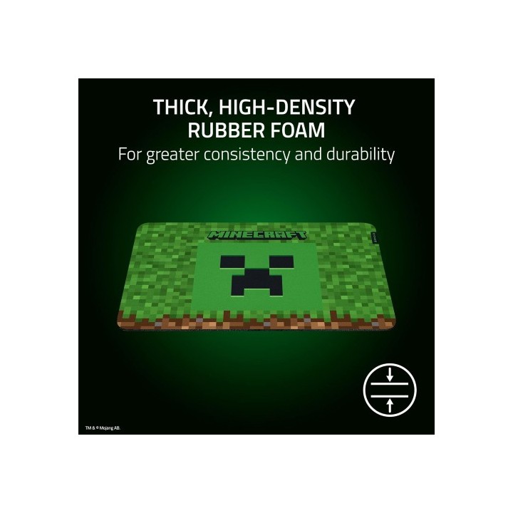 razer alfombrilla razer gigantus v2 medium minecraft edit.  rz02 03333800 r3m1