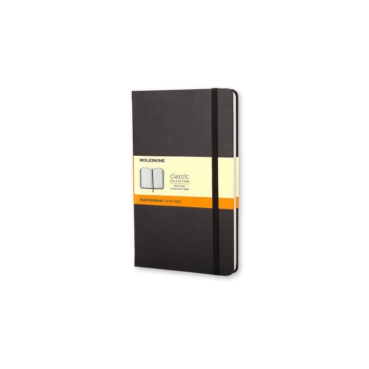 moleskine libreta clasica tapa dura negra p  9x14cm  rayas moleskine mm710
