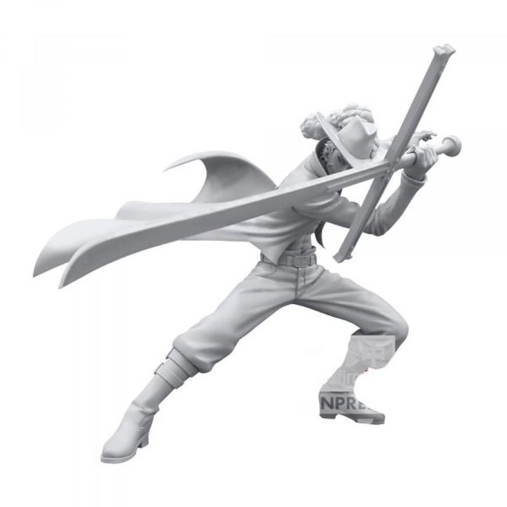 banpresto figura banpresto one piece battle record collection dracule mihawk 13cm