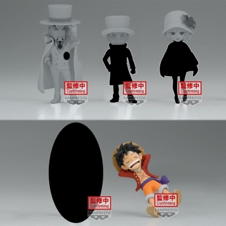 banpresto figura one piece world collectable figure entering new chapter unidad aleatoria 7cm