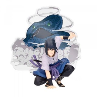 banpresto figura banpresto naruto shippuden panel spectacle special sasuke uchiha 9cm