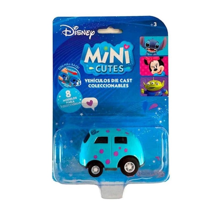 bandai rojo mini cute cars disney 1 unidad aleatoria