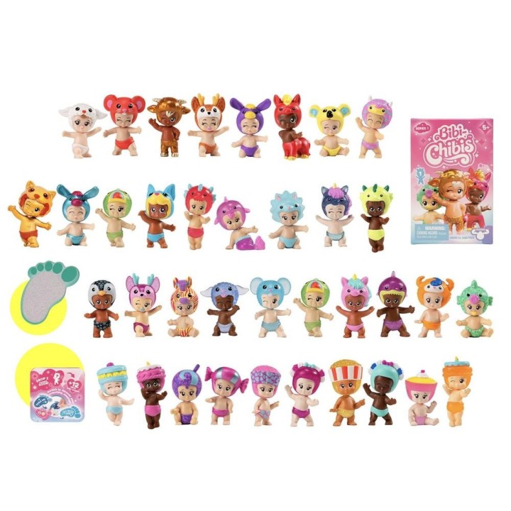 bandai rojo pack individual bibi chibis 1 unidad aleatoria