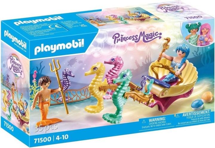 playmobil playmobil sirenas con caballitos de mar